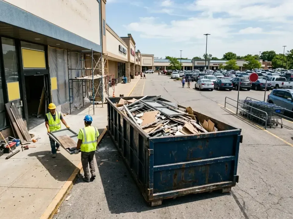 retail-store-renovation-debris-003 — frequently asked questions, Roll-off Dumpster Rentals in Ferndale, MD
